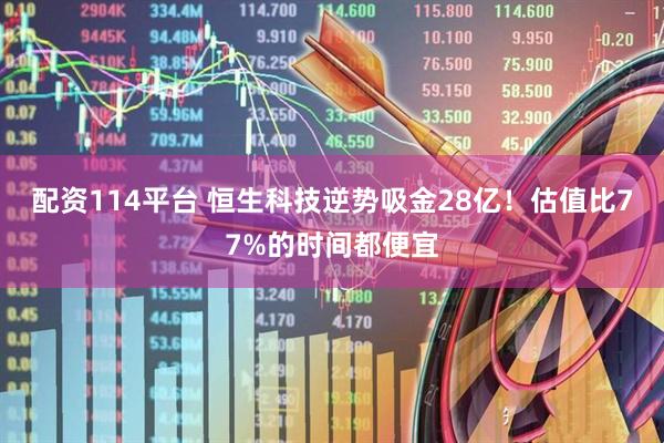配资114平台 恒生科技逆势吸金28亿！估值比77%的时间都便宜